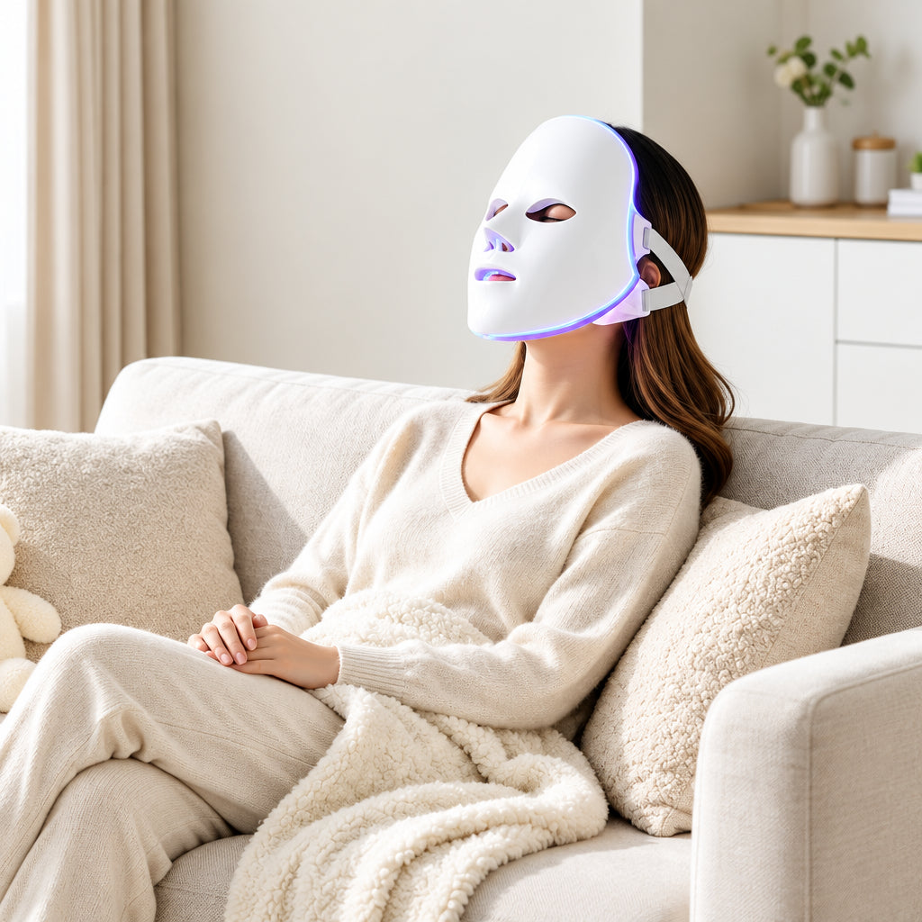 Mascarilla Facial LED de 7 Colores