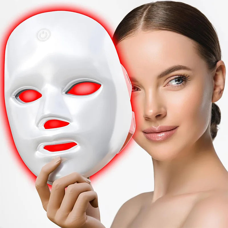 Mascarilla Facial LED de 7 Colores